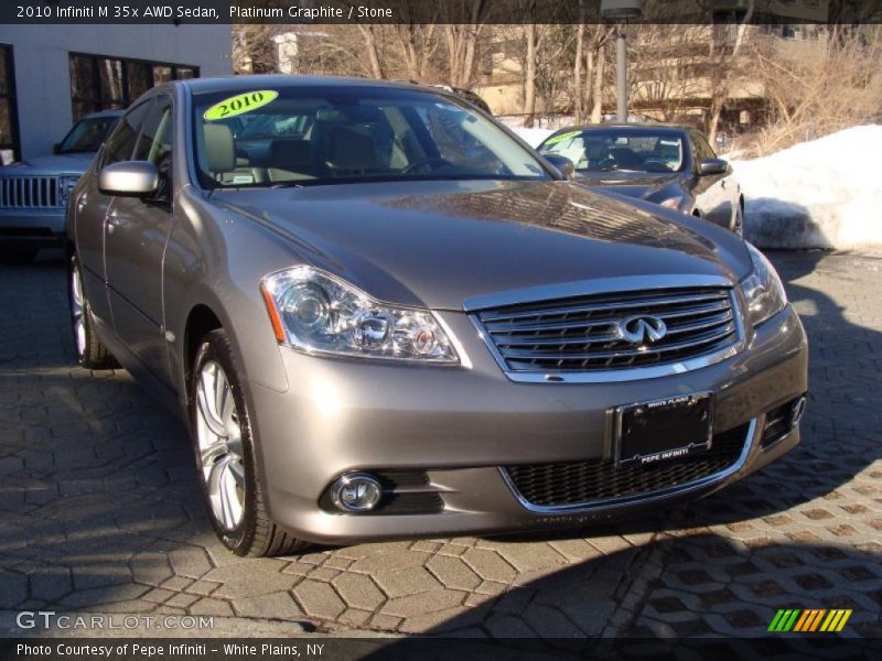 Platinum Graphite / Stone 2010 Infiniti M 35x AWD Sedan