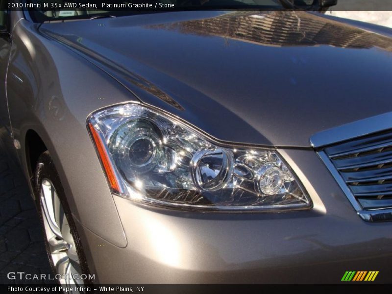 Platinum Graphite / Stone 2010 Infiniti M 35x AWD Sedan