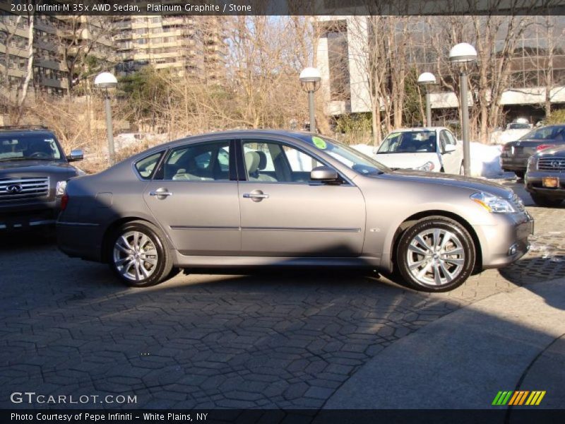 Platinum Graphite / Stone 2010 Infiniti M 35x AWD Sedan
