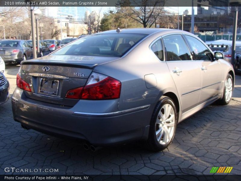 Platinum Graphite / Stone 2010 Infiniti M 35x AWD Sedan
