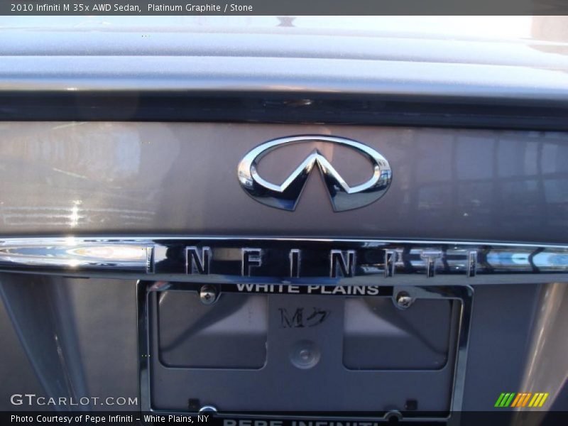 Platinum Graphite / Stone 2010 Infiniti M 35x AWD Sedan