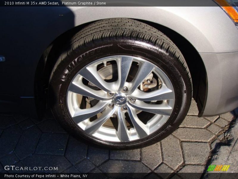 Platinum Graphite / Stone 2010 Infiniti M 35x AWD Sedan