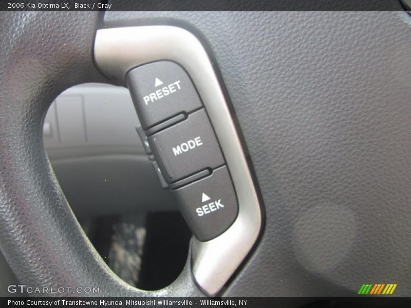 Controls of 2006 Optima LX