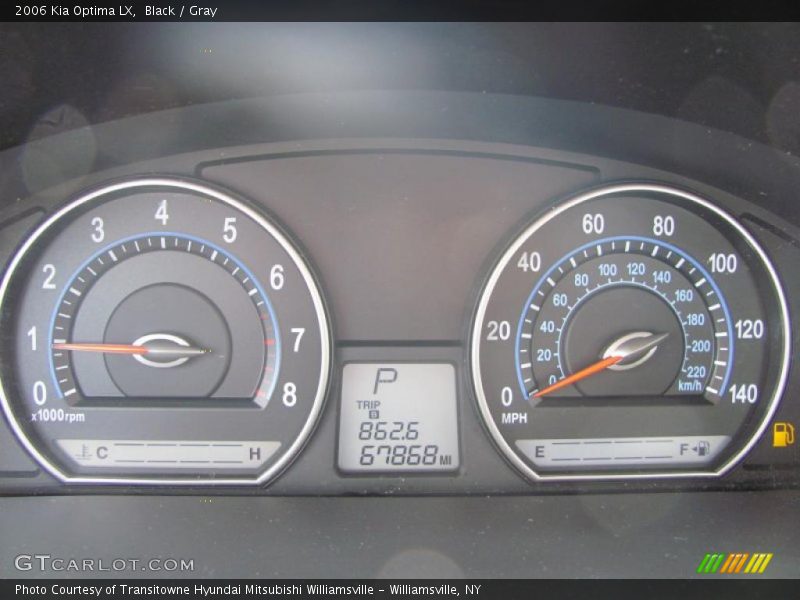  2006 Optima LX LX Gauges