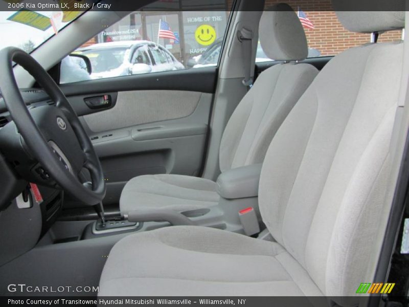  2006 Optima LX Gray Interior