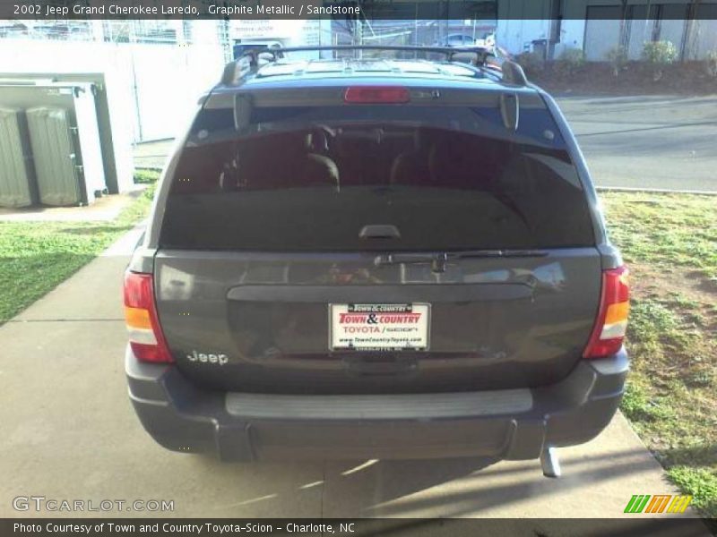 Graphite Metallic / Sandstone 2002 Jeep Grand Cherokee Laredo