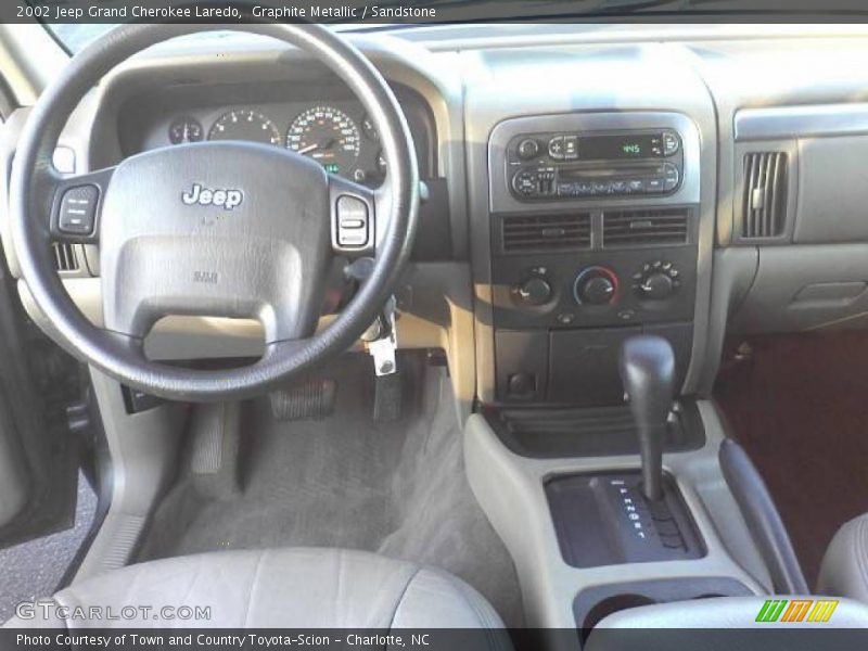 Dashboard of 2002 Grand Cherokee Laredo