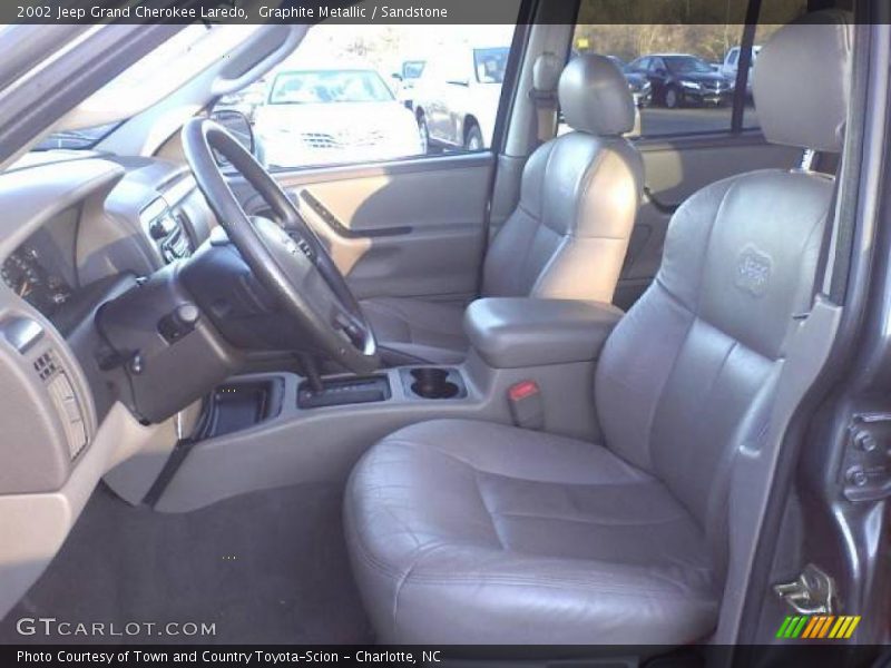  2002 Grand Cherokee Laredo Sandstone Interior