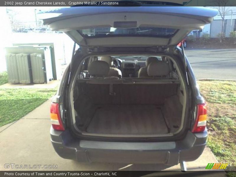 Graphite Metallic / Sandstone 2002 Jeep Grand Cherokee Laredo