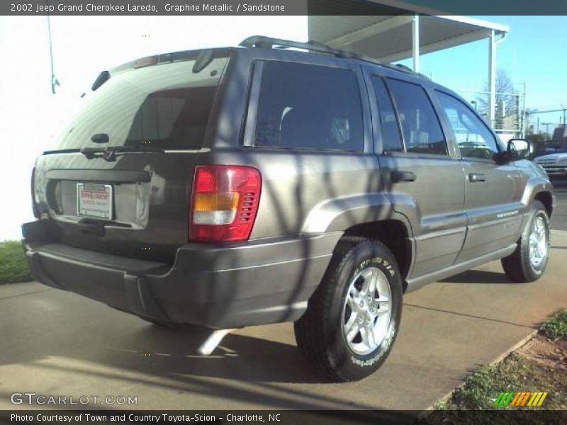 Graphite Metallic / Sandstone 2002 Jeep Grand Cherokee Laredo
