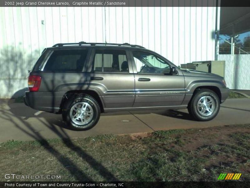 Graphite Metallic / Sandstone 2002 Jeep Grand Cherokee Laredo