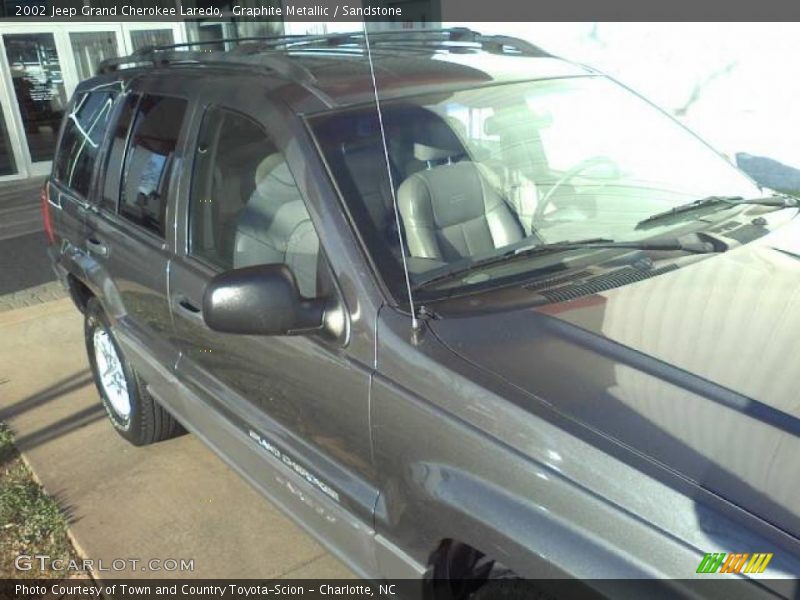 Graphite Metallic / Sandstone 2002 Jeep Grand Cherokee Laredo