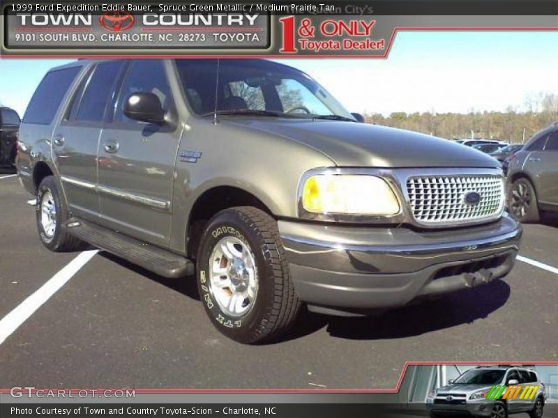 Spruce Green Metallic / Medium Prairie Tan 1999 Ford Expedition Eddie Bauer