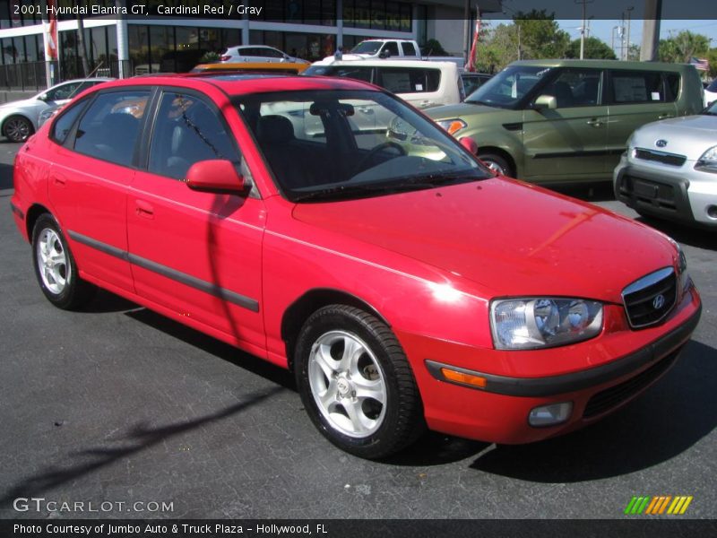 Front 3/4 View of 2001 Elantra GT