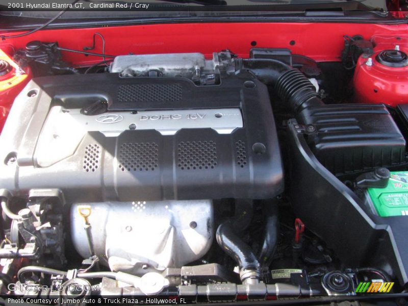  2001 Elantra GT Engine - 2.0 Liter DOHC 16-Valve 4 Cylinder