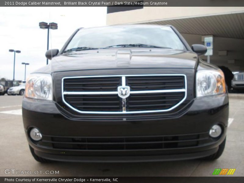 Brilliant Black Crystal Pearl / Dark Slate/Medium Graystone 2011 Dodge Caliber Mainstreet