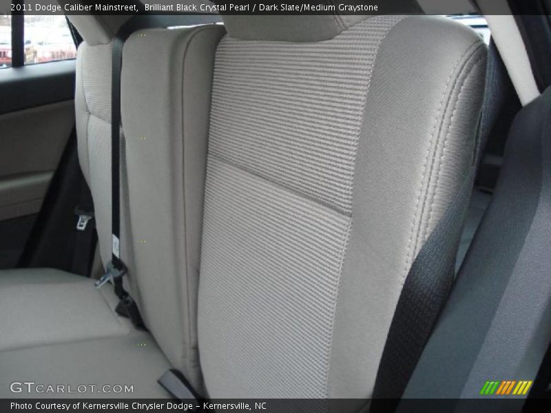 Brilliant Black Crystal Pearl / Dark Slate/Medium Graystone 2011 Dodge Caliber Mainstreet