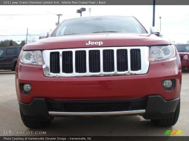 Inferno Red Crystal Pearl / Black 2011 Jeep Grand Cherokee Limited 4x4