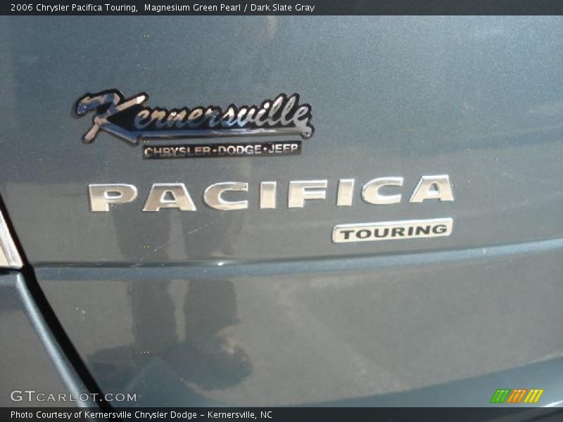 Magnesium Green Pearl / Dark Slate Gray 2006 Chrysler Pacifica Touring