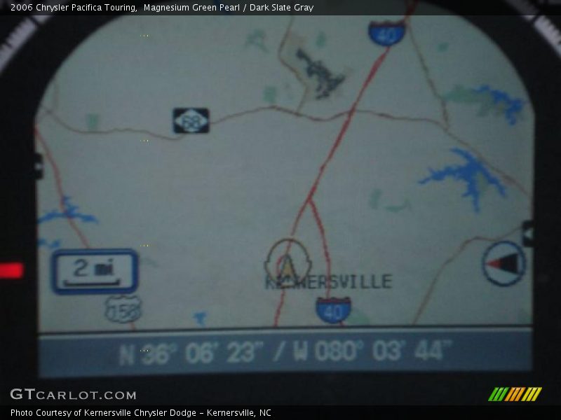 Magnesium Green Pearl / Dark Slate Gray 2006 Chrysler Pacifica Touring