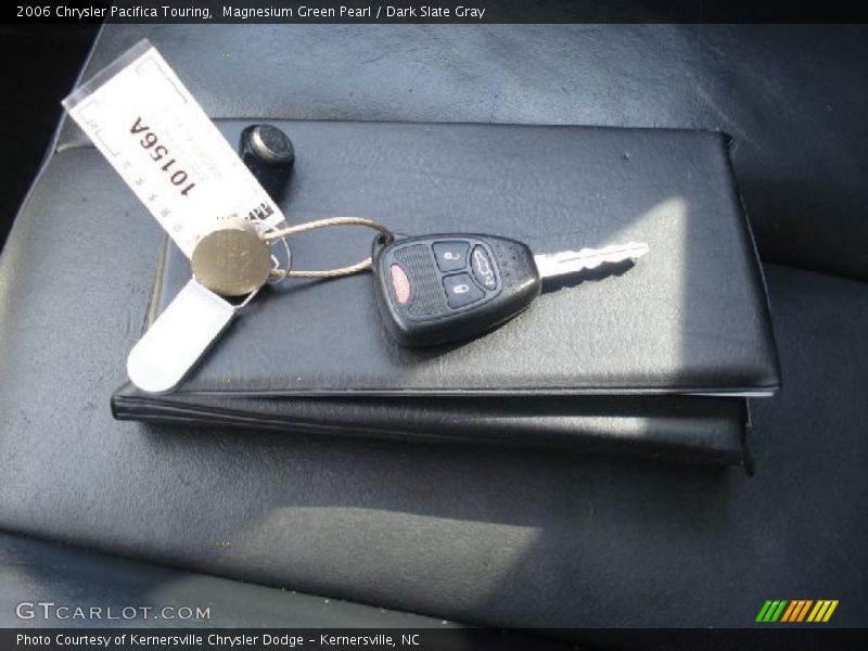 Magnesium Green Pearl / Dark Slate Gray 2006 Chrysler Pacifica Touring