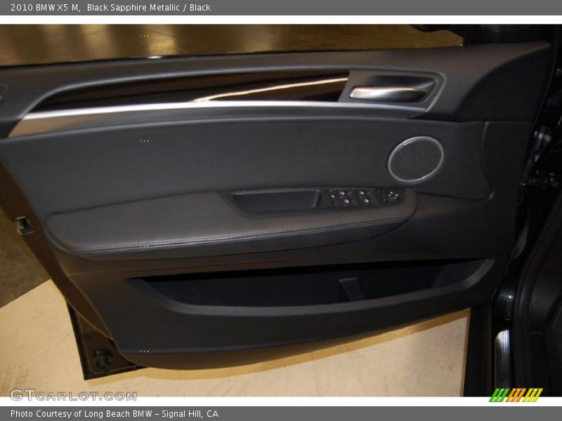 Black Sapphire Metallic / Black 2010 BMW X5 M