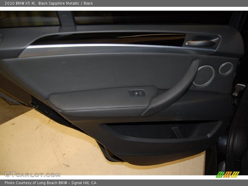 Black Sapphire Metallic / Black 2010 BMW X5 M