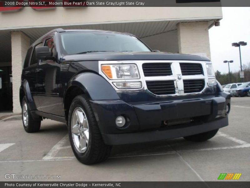 Modern Blue Pearl / Dark Slate Gray/Light Slate Gray 2008 Dodge Nitro SLT