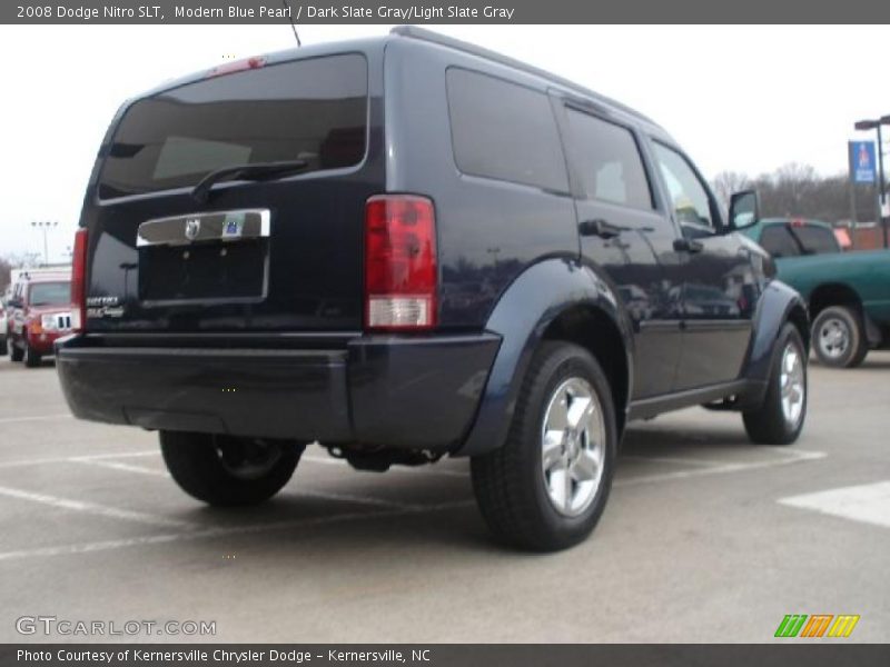 Modern Blue Pearl / Dark Slate Gray/Light Slate Gray 2008 Dodge Nitro SLT