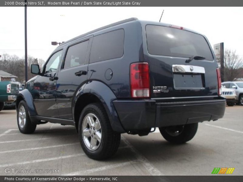 Modern Blue Pearl / Dark Slate Gray/Light Slate Gray 2008 Dodge Nitro SLT