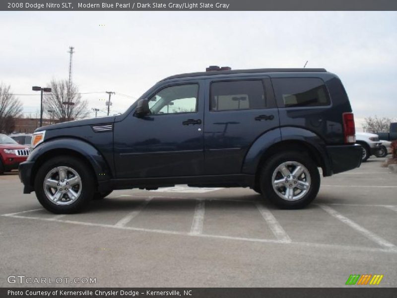 Modern Blue Pearl / Dark Slate Gray/Light Slate Gray 2008 Dodge Nitro SLT
