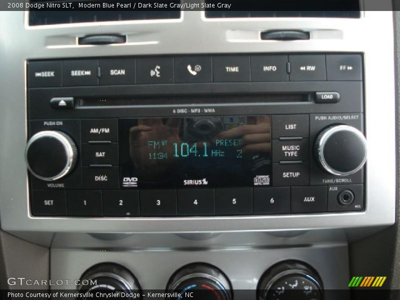 Modern Blue Pearl / Dark Slate Gray/Light Slate Gray 2008 Dodge Nitro SLT