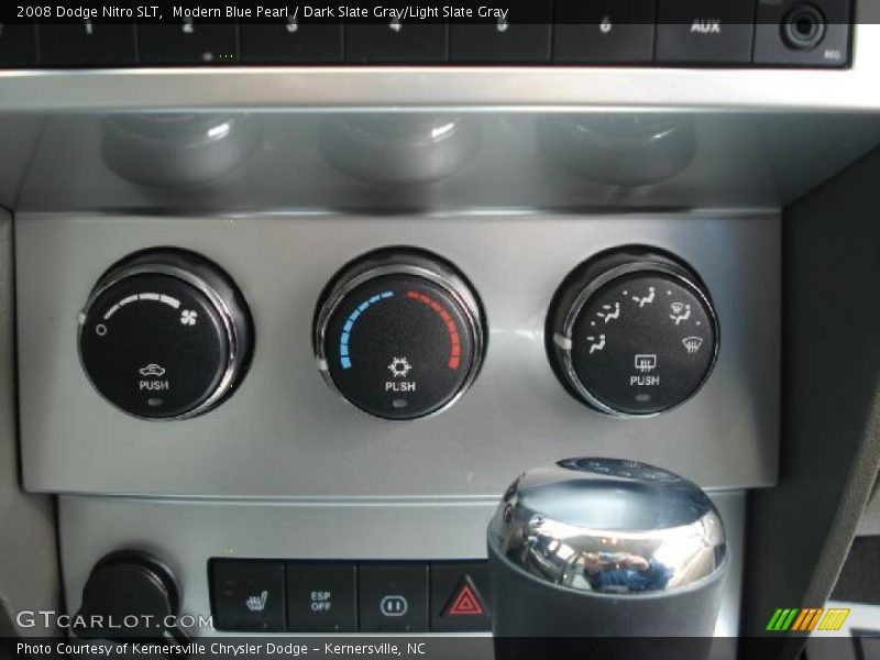 Modern Blue Pearl / Dark Slate Gray/Light Slate Gray 2008 Dodge Nitro SLT