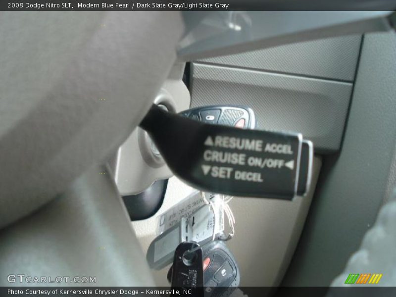 Modern Blue Pearl / Dark Slate Gray/Light Slate Gray 2008 Dodge Nitro SLT
