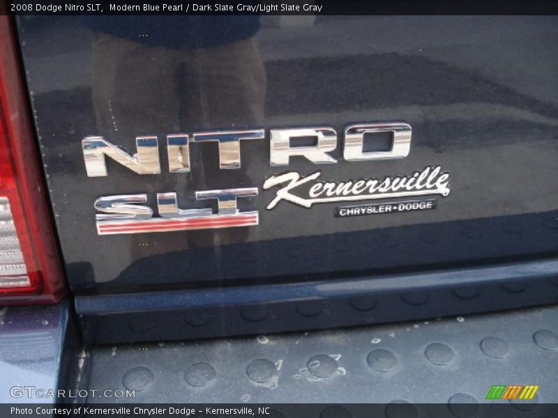 Modern Blue Pearl / Dark Slate Gray/Light Slate Gray 2008 Dodge Nitro SLT