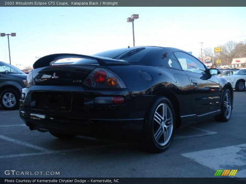 Kalapana Black / Midnight 2003 Mitsubishi Eclipse GTS Coupe