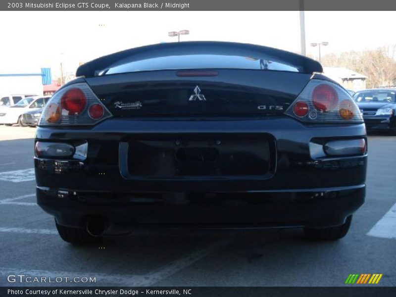 Kalapana Black / Midnight 2003 Mitsubishi Eclipse GTS Coupe