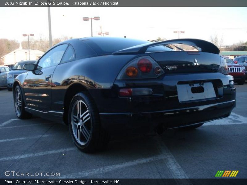 Kalapana Black / Midnight 2003 Mitsubishi Eclipse GTS Coupe