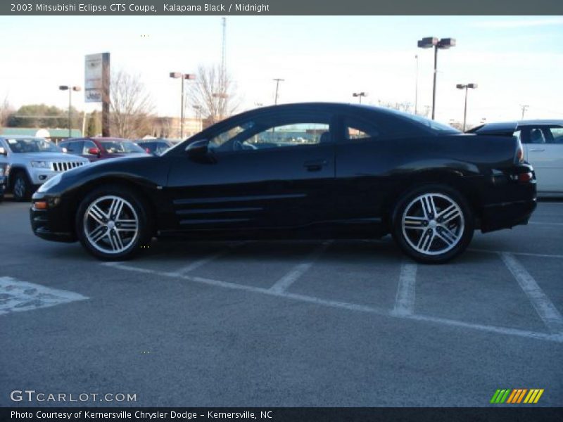Kalapana Black / Midnight 2003 Mitsubishi Eclipse GTS Coupe