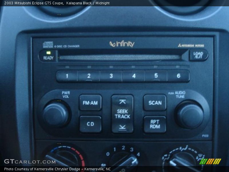 Kalapana Black / Midnight 2003 Mitsubishi Eclipse GTS Coupe
