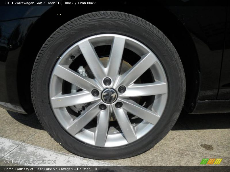  2011 Golf 2 Door TDI Wheel