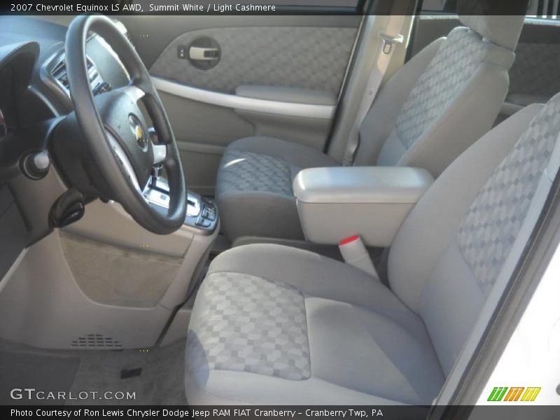 Summit White / Light Cashmere 2007 Chevrolet Equinox LS AWD
