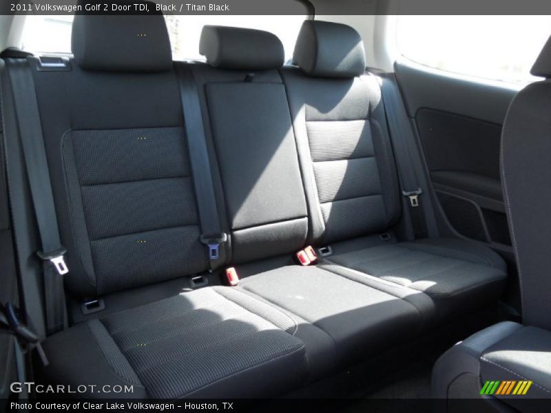 Black / Titan Black 2011 Volkswagen Golf 2 Door TDI