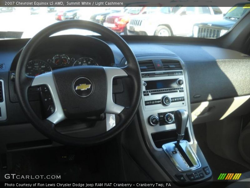 Summit White / Light Cashmere 2007 Chevrolet Equinox LS AWD