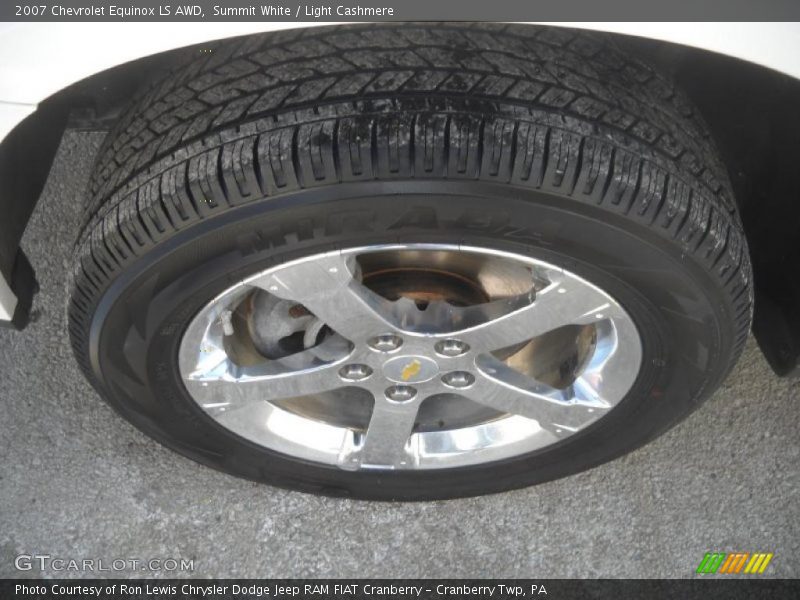 Summit White / Light Cashmere 2007 Chevrolet Equinox LS AWD