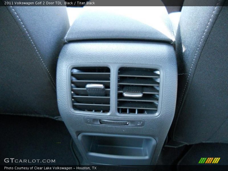Black / Titan Black 2011 Volkswagen Golf 2 Door TDI
