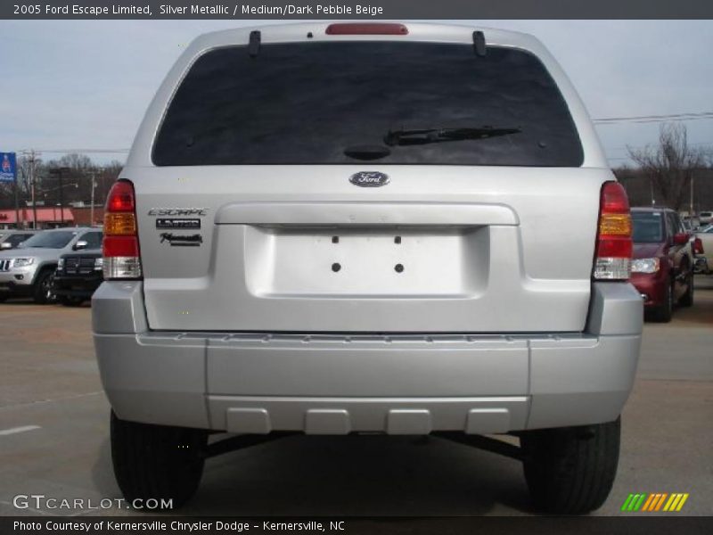 Silver Metallic / Medium/Dark Pebble Beige 2005 Ford Escape Limited