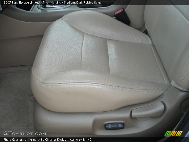 Silver Metallic / Medium/Dark Pebble Beige 2005 Ford Escape Limited