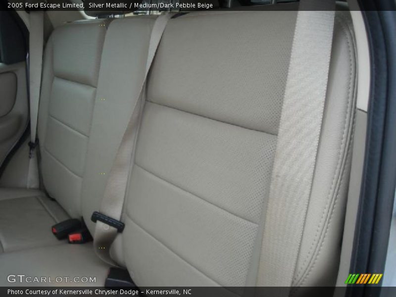 Silver Metallic / Medium/Dark Pebble Beige 2005 Ford Escape Limited