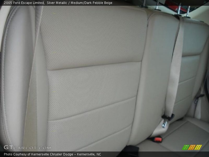 Silver Metallic / Medium/Dark Pebble Beige 2005 Ford Escape Limited